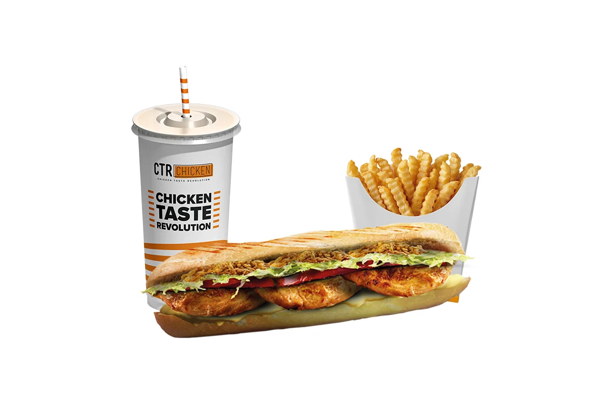 Combo Grilled Chicken Sandwich Menu