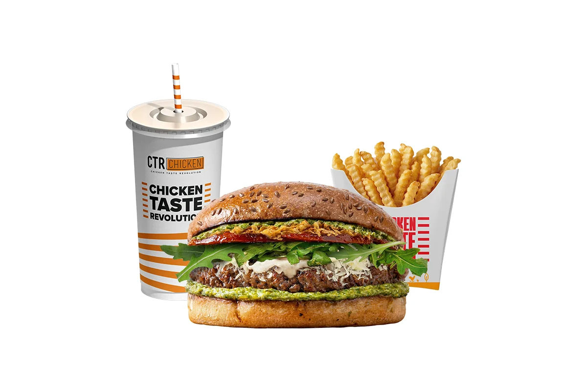Italian Beef Burger Menu