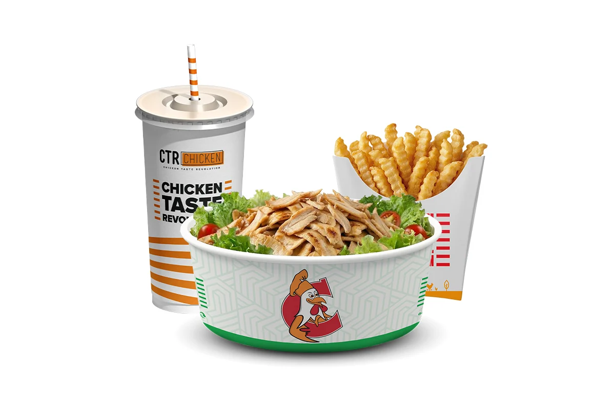Chicken Kebab Salad Menu