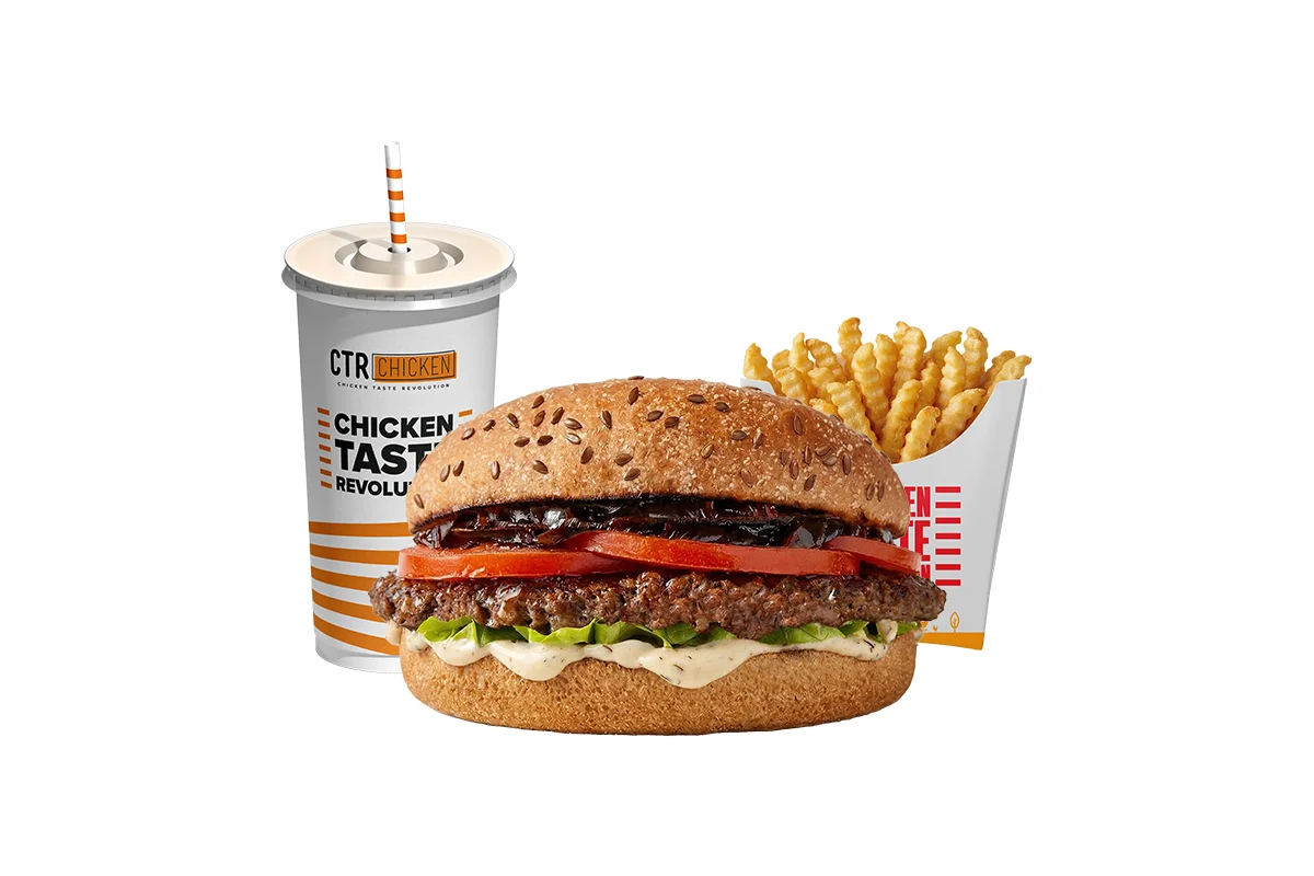 Combo Smash Burger Menu