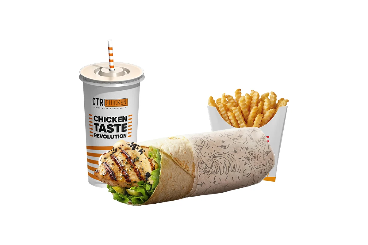 Grilled Chicken Wrap Menu
